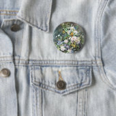 Spring Bouquet von Pierre Renoir, Vintage Blume Button (Beispiel)