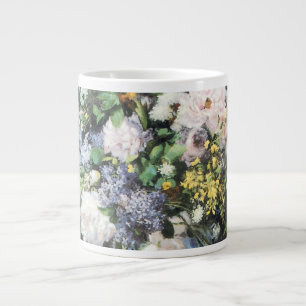 Spring Bouquet von Pierre Renoir, Vintage Blume Jumbo-Tasse