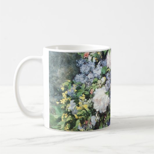 Spring Bouquet von Pierre Renoir, Vintage Blume Kaffeetasse (Links)
