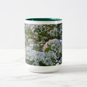 Spring Bouquet Zweifarbige Tasse