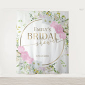 Spring Brautparty Backdrop Foto Prop Wildflove Wandteppich (Vorderseite)