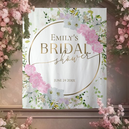 Spring Brautparty Backdrop Foto Prop Wildflove Wandteppich