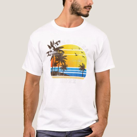 Spring Break 2022 Beach Matching Group Party T-Shirt (Vorderseite)