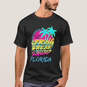 Spring Break 2022 Retro 80er 90S Florida Family Va T-Shirt