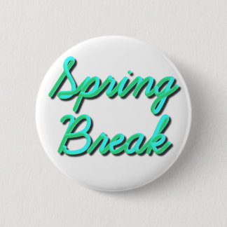 Spring Break 3D Button