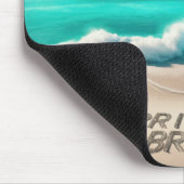 Spring Break Beach Mousepad (Ecke)