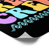 Spring Break Crew 2025 Matching Family Group Vacat Poster (Ecke)