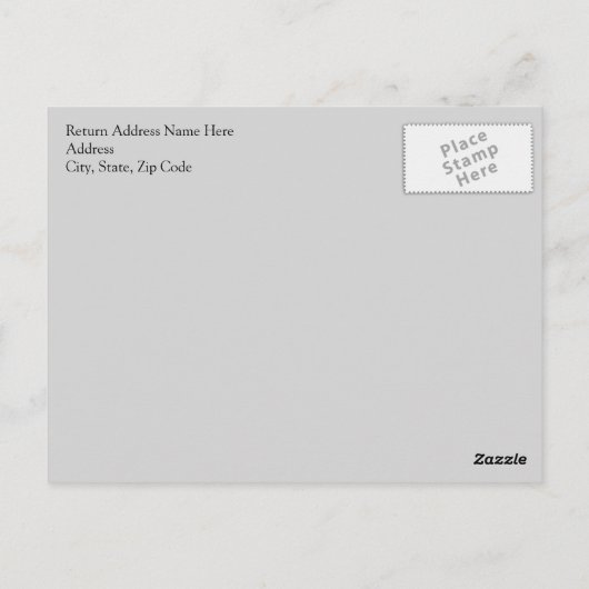 Spring Break Custom Neon Souvenir Postkarte (Rückseite)