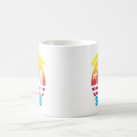Spring Break Family Squad 2024 Beach Summer Trips Kaffeetasse (Mittel)