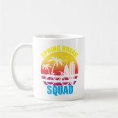 Spring Break Family Squad 2024 Beach Summer Trips Kaffeetasse (Links)