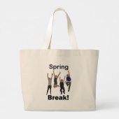 Spring Break Friendship Jumbo Stoffbeutel (Rückseite)