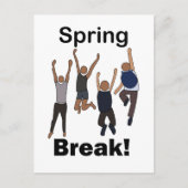 Spring Break Friendship Postkarte (Vorderseite)
