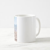 Spring Break Girl Lying on Sandy Beach Kaffeetasse (VorderseiteRechts)