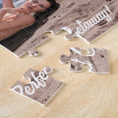 Spring Break Girl Lying on Sandy Beach Puzzle (Seite)