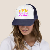 ♫ ♥ Spring Break Going Zuhause Niedlich Ducks Truc Truckerkappe (Beispiel)