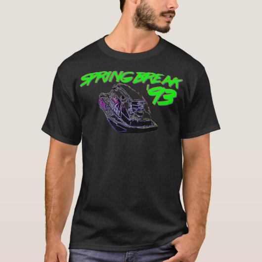 Spring Break Jet Ski T-Shirt (Vorderseite)