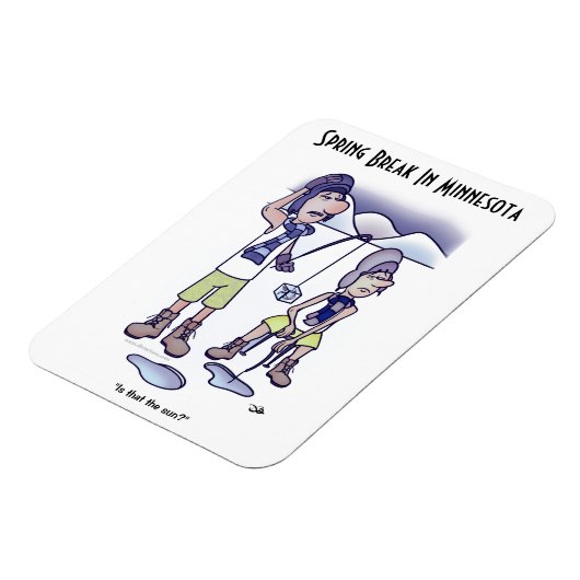 Spring Break Magnet (Linke Seite)