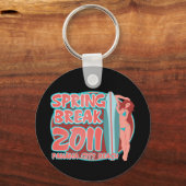 Spring Break Panama City Beach Schlüsselanhänger (Vorderseite)