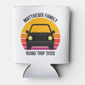 Spring Break Road Trip Sunset Customized Dosenkühler (Vorderseite)