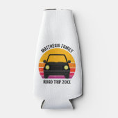 Spring Break Road Trip Sunset Customized Flaschenkühler (Vorderseite)