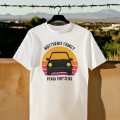 Spring Break Road Trip Sunset Customized T-Shirt