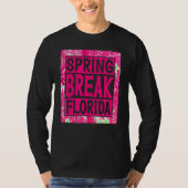Spring Break Senior Class Student School Trip Flor T-Shirt (Vorderseite)