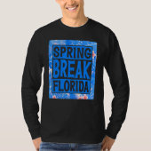 Spring Break Senior Class Student School Trip Flor T-Shirt (Vorderseite)