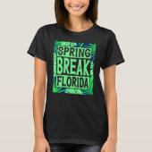 Spring Break Senior Class Student School Trip Flor T-Shirt (Vorderseite)