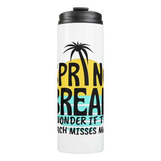 Spring Break Spring Season Thermosbecher (Vorderseite)