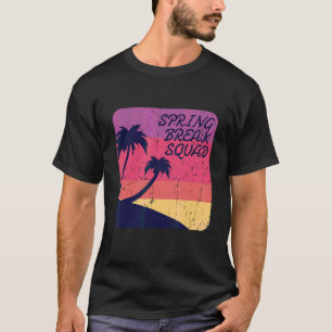 Spring Break Squad Family Matching Group Urlaub T-Shirt