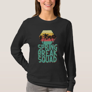 Spring Break Squad Family Matching Group Urlaub T-Shirt