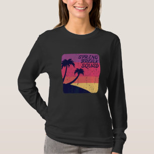 Spring Break Squad Family Matching Group Urlaub T-Shirt