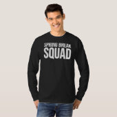 Spring Break Squad Fun Beach Goer T-Shirt (Vorne ganz)