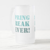 SPRING BREAK Tasse (Glas) (Vorderseite Links)
