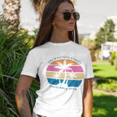 Spring Break Trip Beach Sunset Custom Family T-Shirt
