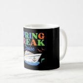 Spring Break Vacation Men's Basic T - Shirt Kaffeetasse (VorderseiteRechts)
