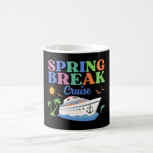 Spring Break Vacation Men's Basic T - Shirt Kaffeetasse (Mittel)