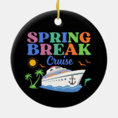 Spring Break Vacation Men's Basic T - Shirt Keramik Ornament (Hinten)