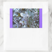 Spring Brooklyn Botanischer Garten Rechteckiger Aufkleber (Tasche)