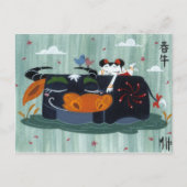 Spring Buffalo Postkarte (Vorderseite)