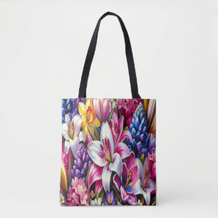 "Spring Bulb Blume" Tasche