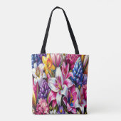 "Spring Bulb Blume" Tasche (Rückseite)