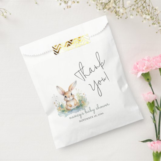 Spring Bunny Gender Neutral Danke Geschenktütchen (Versiegelt)