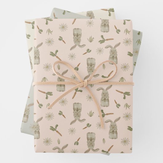 Spring Bunny Geschenkpapier Set (Beispiel)