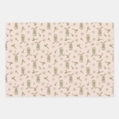 Spring Bunny  Geschenkpapier Set (Vorderseite)