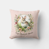 Spring Bunny Kissen (Vorderseite)