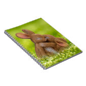 Spring Bunny Lovers Notizblock (Rechte Seite)