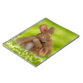 Spring Bunny Lovers Notizblock (Linke Seite)