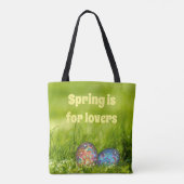 Spring Bunny Lovers Tasche (Rückseite)