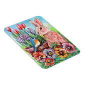 Spring Bunny Magnet (Rechte Seite)